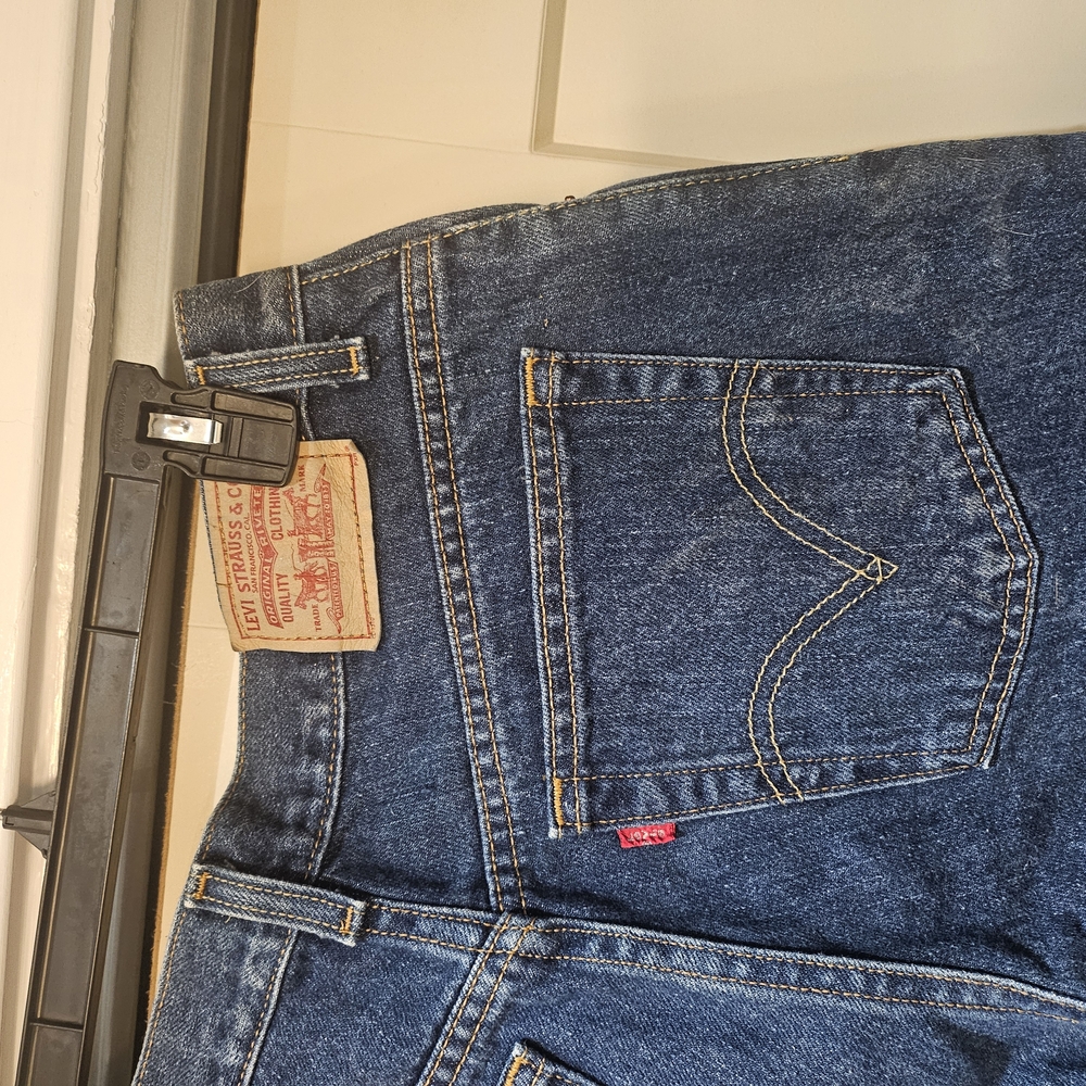 Levi's Blue Straight Jeans Classic Denim